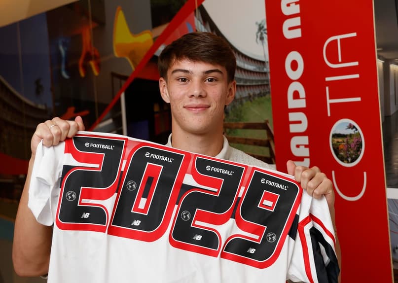 igor felisberto, jogador do São Paulo