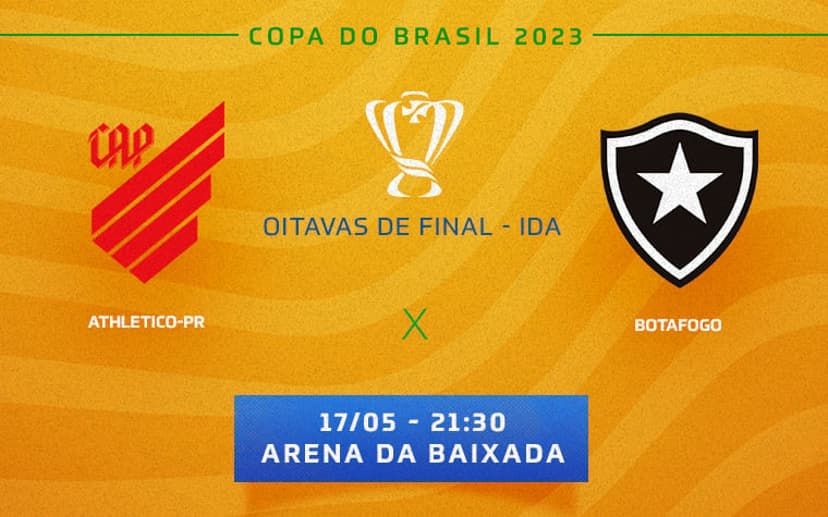 ATHLÉTICO-PR X BOTAFOGO AO VIVO - COPA DO BRASIL 2023 AO VIVO