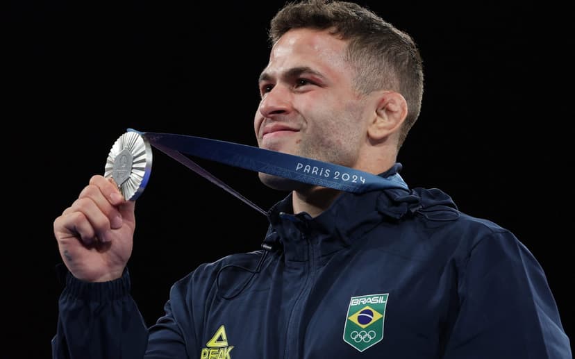 Willian Lima conquista primeira medalha do Brasil nas Olimp&iacute;adas