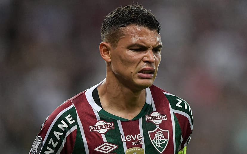 Fluminense monitora lesão do capitão Thiago Silva