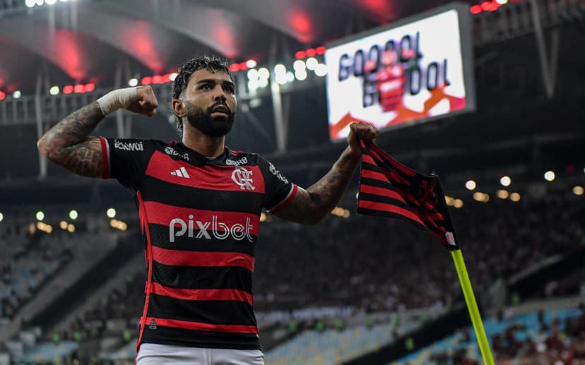 PRIMEIRO NA NOVA ERA? Gabigol deseja marcar gol inaugural no novo estádio do Flamengo