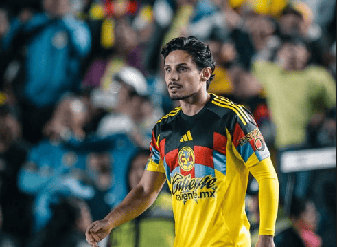 Raphael Veiga, ex-Palmeiras, estreia pelo América do México (Foto: Reprodução/Instagram)