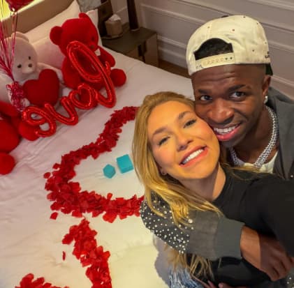 Vini Jr e Virgínia oficializam relacionamento (Foto: Reprodução)