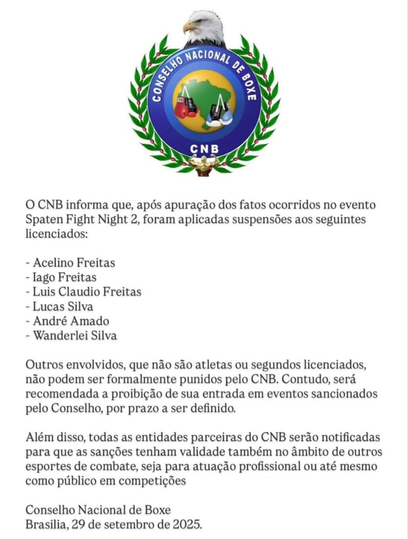 CNB aplica suspensão aos envolvidos na luta entre Popó e Wanderlei Silva (Foto: Reprodução / Instagram)