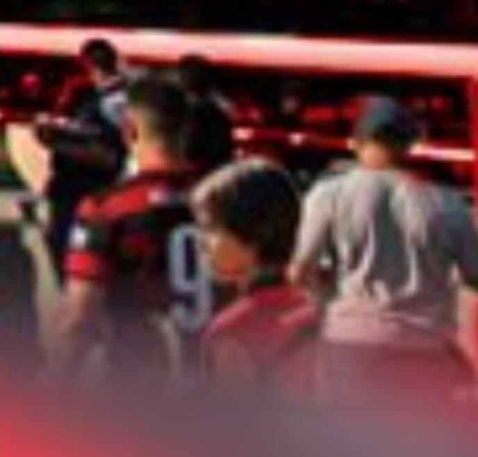 Imagem de pré jogo aproximada em "Lucas Paquetá" (Foto: Reprodução/X/Flamengo)
