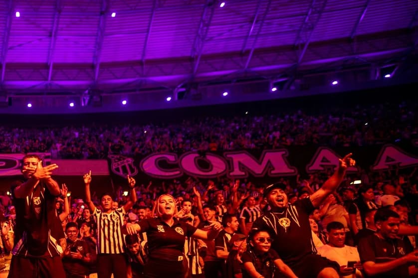 Torcida do Ceará na Arena Castelão (Foto: Stephan Eilert/Ceará SC)