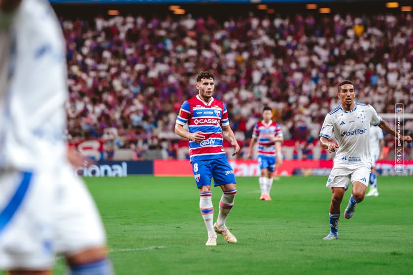 Partida entre Fortaleza e Cruzeiro, pelo Brasileirão (Foto: Matheus Amorim/Fortaleza EC)