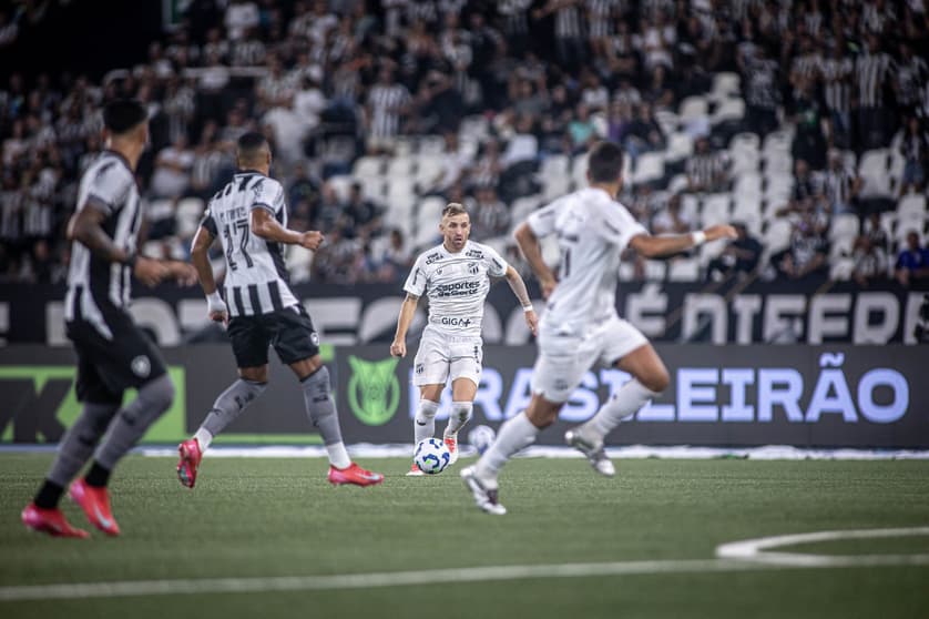 Partida entre Botafogo e Ceará, pelo Brasileirão 2025 (Foto: Felipe Santos/Ceará SC)