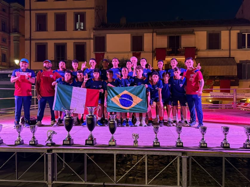 Sub-13 do Fortaleza está na Internacional Cup San Barnaba Marino (Foto: reprodução/Fortaleza EC)