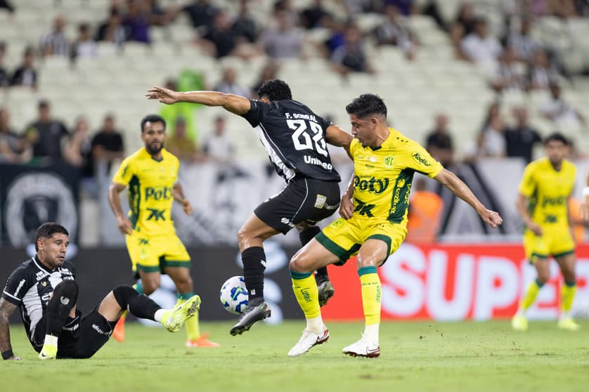 Ceará x Mirassol 230720025 (Foto: Baggio) Rodrigues/AGIF