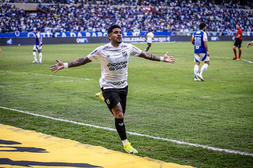 Partida entre Cruzeiro e Ceará, pelo Brasileirão (Foto: Felipe Santos/Ceará SC)