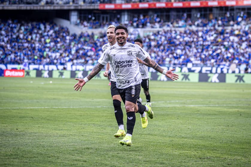 Partida entre Cruzeiro e Ceará, pelo Brasileirão (Foto: Felipe Santos/Ceará SC)