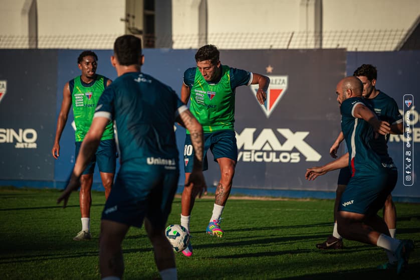 Treino do Fortaleza (Foto: Mateus Lotif/Fortaleza EC)
