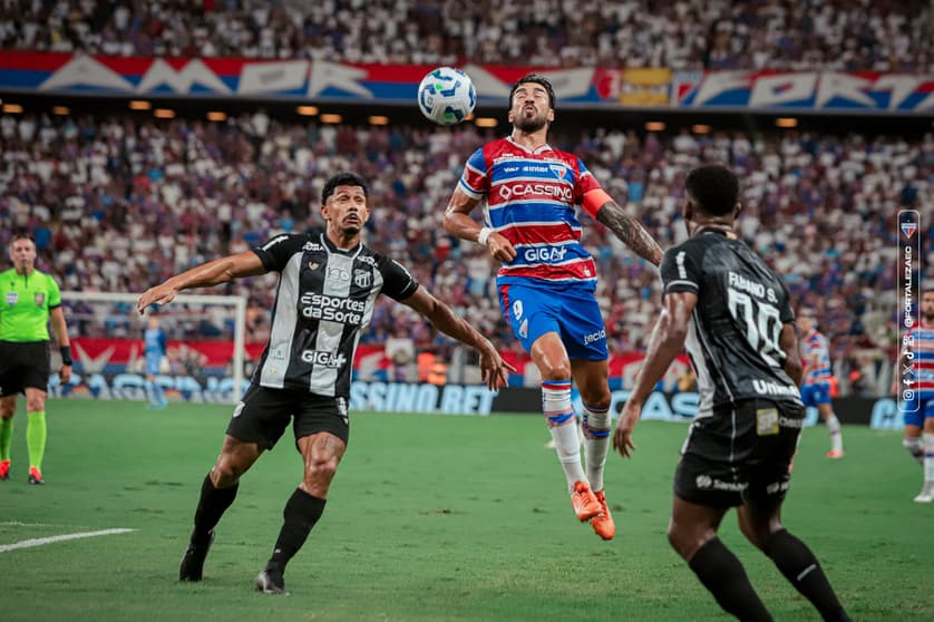 Partida entre Fortaleza e Ceará, pelo Brasileirão (Foto: Mateus Lotif/Fortaleza EC)