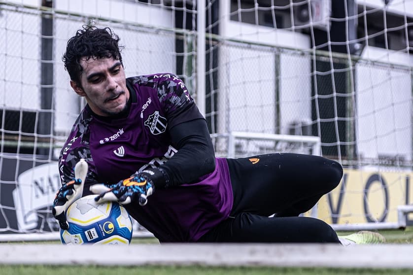 Goleiro Richard, do Ceará (Foto: Gabriel Silva/Ceará SC)