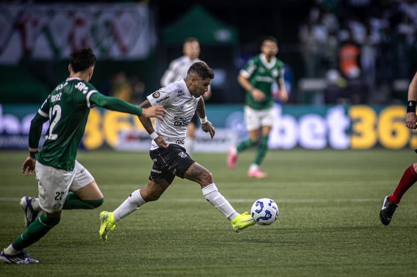 Partida entre Palmeiras e Ceará, pelo Brasileirão (Foto: Felipe Santos/Ceará SC)
