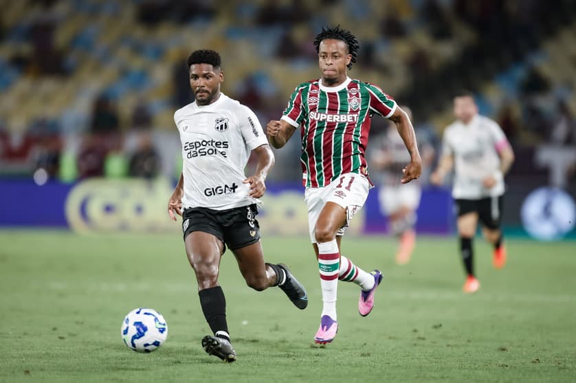 Partida entre Fluminense e Ceará, pelo Brasileirão (Foto: Marcelo Gonçalves/Fluminense FC)