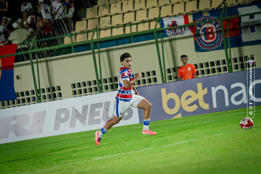 Partida entre Horizonte e Fortaleza, pelo Campeonato Cearense (Foto: Leonardo Moreira/Fortaleza EC)
