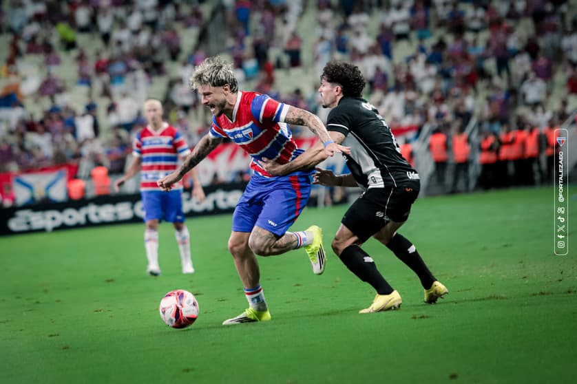 Partida entre Ceará e Fortaleza, pelo Campeonato Cearense (Foto: Mateus Lotif/Fortaleza EC)