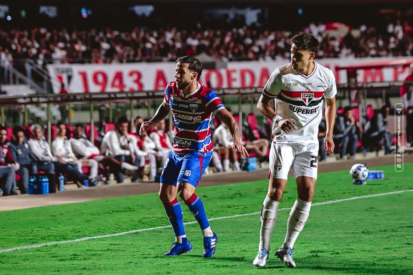 Partida entre São Paulo e Fortaleza, pelo Brasileirão 2025 (Foto: Matheus Amorim/Fortaleza EC)
