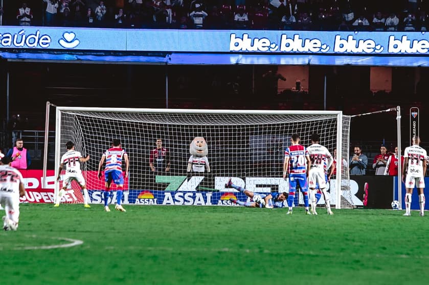 Partida entre São Paulo e Fortaleza, pelo Brasileirão 2025 (Foto: Matheus Amorim/Fortaleza EC)
