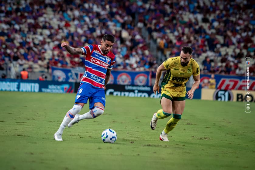Partida entre Fortaleza e Mirassol, pelo Brasileirão (Foto: Mateus Lotif/Fortaleza EC)