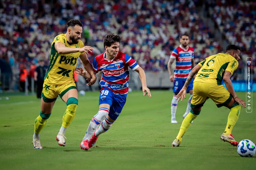 Partida entre Fortaleza e Mirassol, pelo Brasileirão (Foto: Mateus Lotif/Fortaleza EC)
