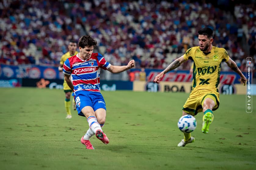 Partida entre Fortaleza e Mirassol, pelo Brasileirão (Foto: Mateus Lotif/Fortaleza EC)