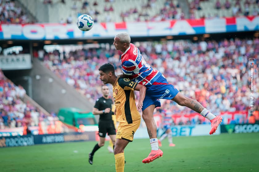 Partida entre Fortaleza e Sport, pelo Brasileirão (Foto: Mateus Lotif/Fortaleza EC)
