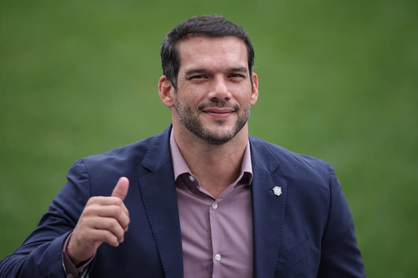 Samir Xaud, presidente da CBF (Foto: Ettore Chiereguini/AGIF)