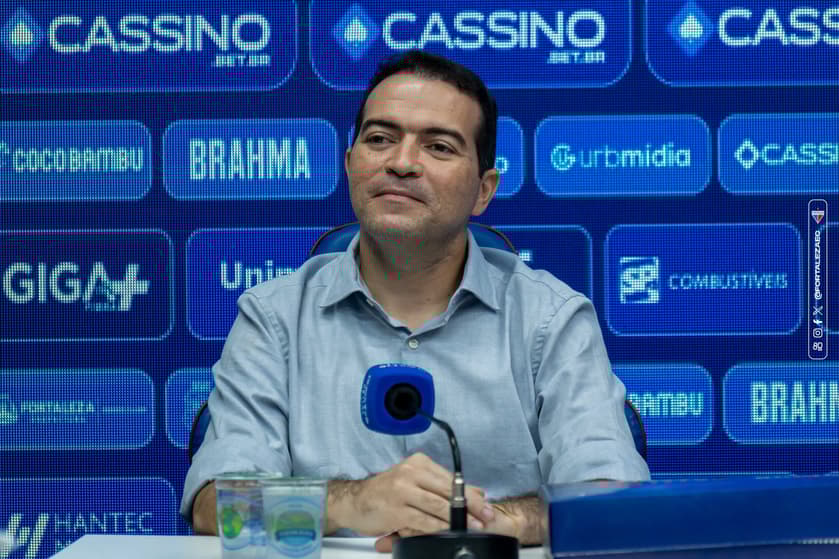 Marcelo Paz, CEO da SAF do Fortaleza (Foto: Mateus Lotif/Fortaleza EC)