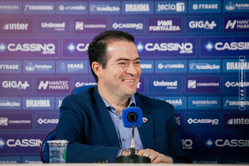 Marcelo Paz, CEO da SAF do Fortaleza (Foto: Mateus Lotif/Fortaleza EC)