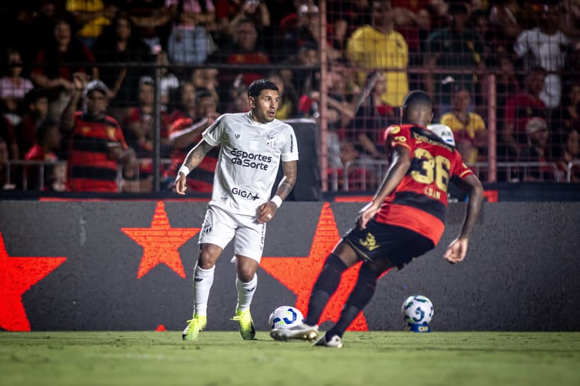 Partida entre Sport e Ceará, pelo Brasileirão (Foto: Gabriel Silva/Ceará SC)