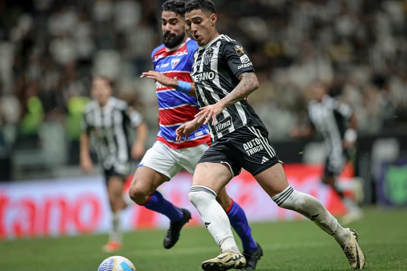 Partida entre Atlético-MG e Fortaleza, pelo Brasileirão (Foto: Pedro Souza/Atlético)