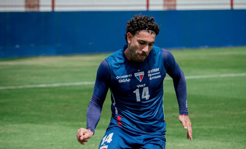 Treino do Fortaleza (Foto: Matheus Amorim/Fortaleza EC)