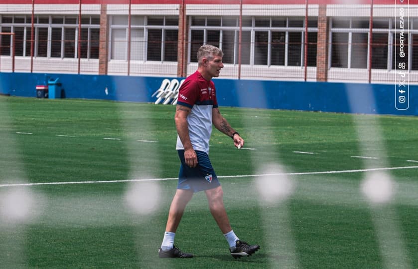 Treino do Fortaleza (Foto: Matheus Amorim/Fortaleza EC)