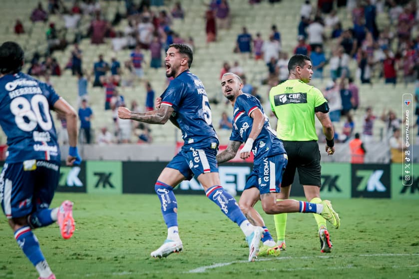 Partida entre Fortaleza e Grêmio, pelo Brasileirão (Foto: Mateus Lotif/Fortaleza EC)