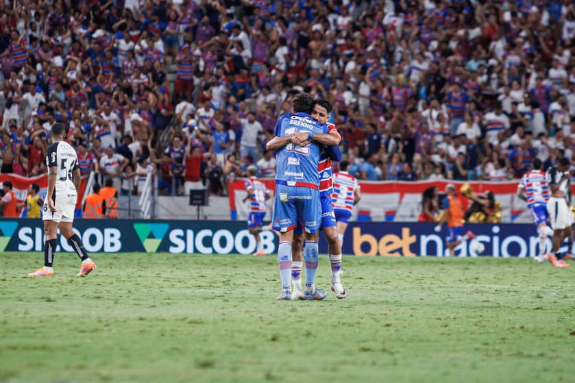 O goleiro Brenno foi herói na vitória do Fortaleza sobre o Corinthians, pela 37ª rodada do Brasileirão (Foto: Edileudo Rodrigues/MyPhoto Press/Gazeta Press)