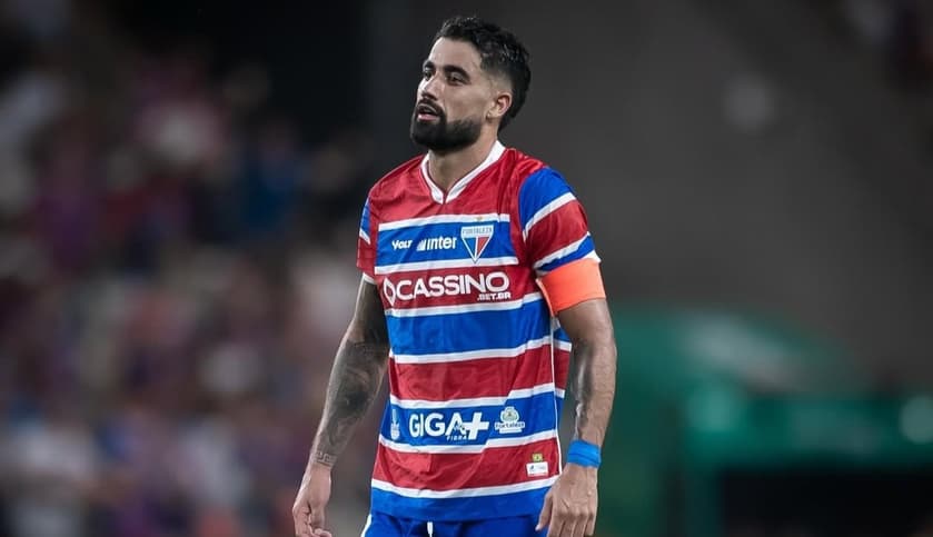 Brítez, zagueiro do Fortaleza (Foto: reprodução/redes sociais)