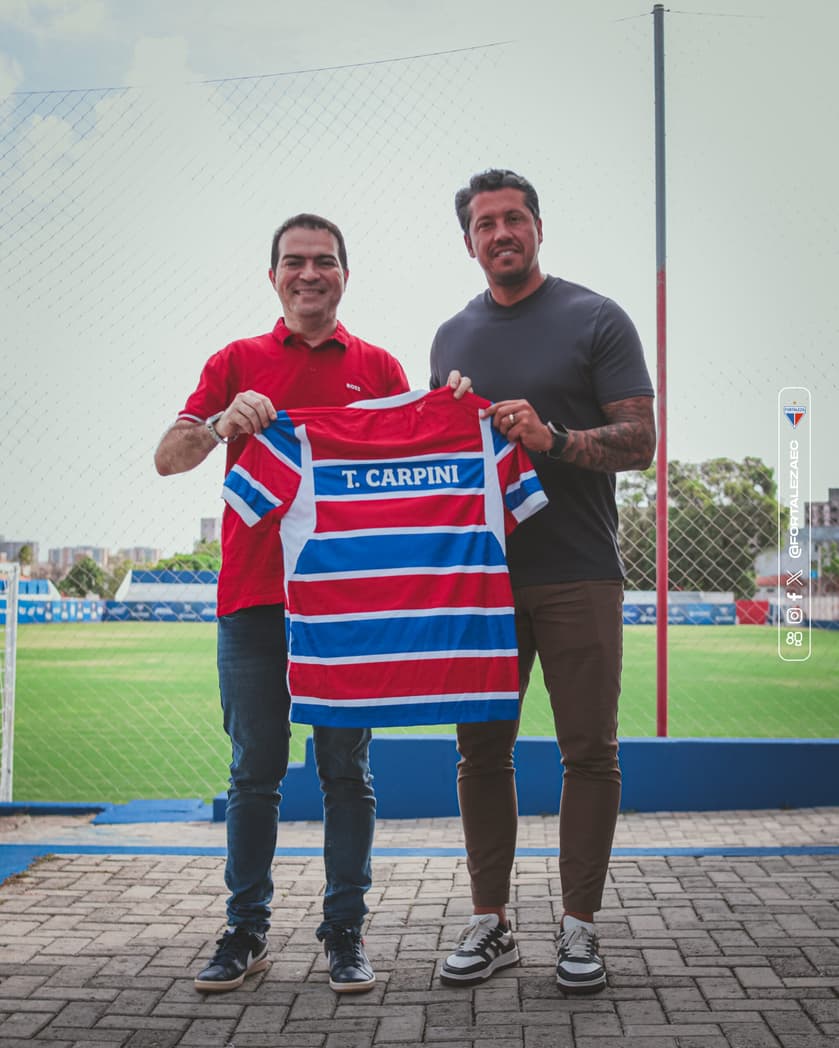 Thiago Carpini é o novo treinador do Fortaleza (Foto: Leonardo Moreira/Fortaleza EC)