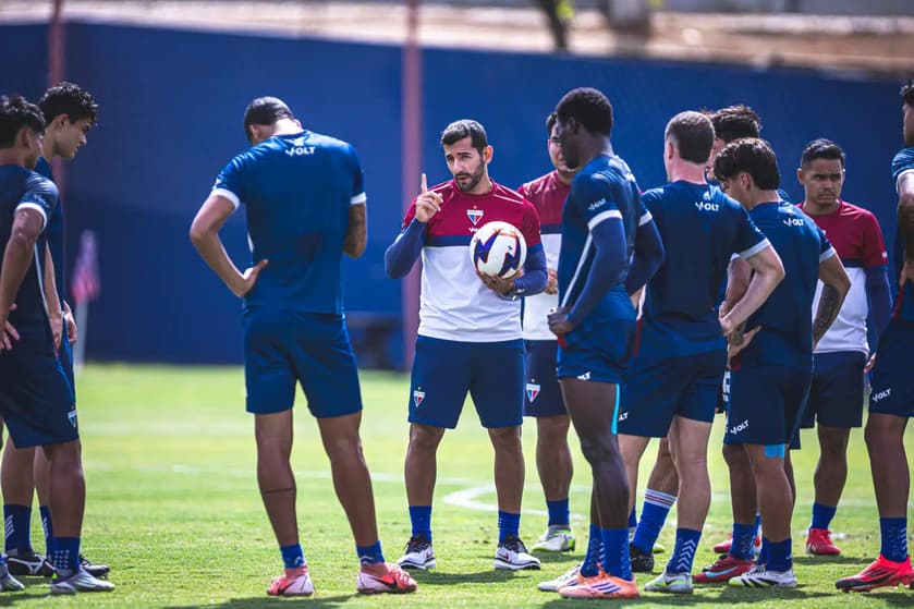 O Fortaleza divulgou a lista de inscritos para a Copinha 2026 (Foto: Baggio Rodrigues)