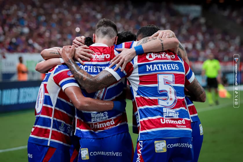 Partida entre Fortaleza e Corinthians, pelo Brasileirão (Foto: Mateus Lotif/Fortaleza EC)