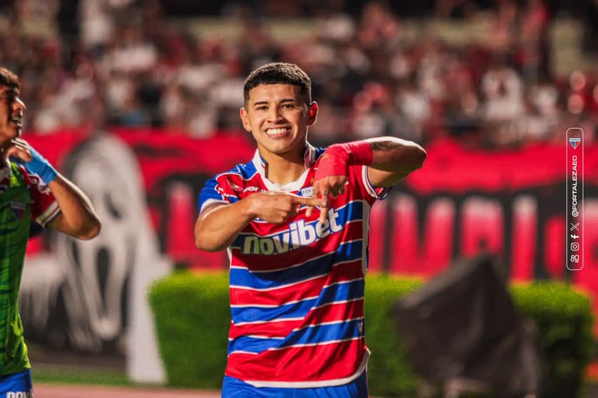 Imanol Machuca, que pertence ao Fortaleza, foi emprestado (Foto: Leonardo Moreira/Fortaleza EC)