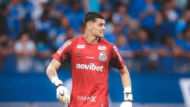 Gabriel Brazão, goleiro do Santos (Foto: Instagram/Reprodução)