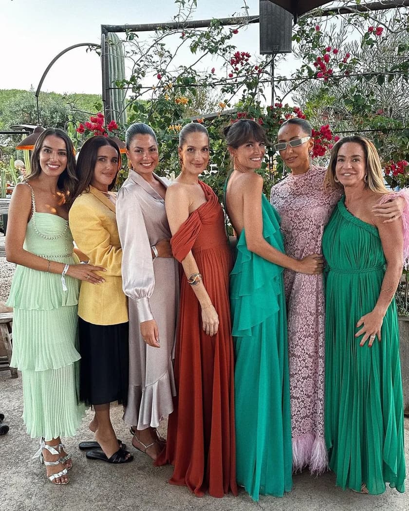 Depois da cerimónia religiosa íntima, a grande festa de casamento de Celina  Locks e Ronaldo, o