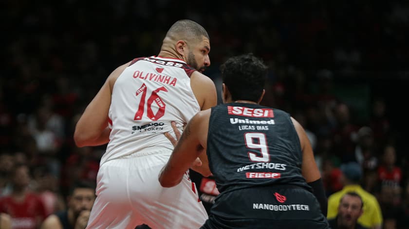 Na reedição da última final, Flamengo vence o São Paulo na estreia do NBB, nbb