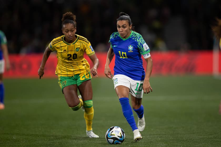 Marta - Jamaica x Brasil - Copa do Mundo Feminina 2023