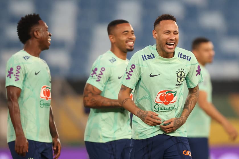 Seleção Brasileira - Neymar, Vinicius Jr e Gabriel Jesus