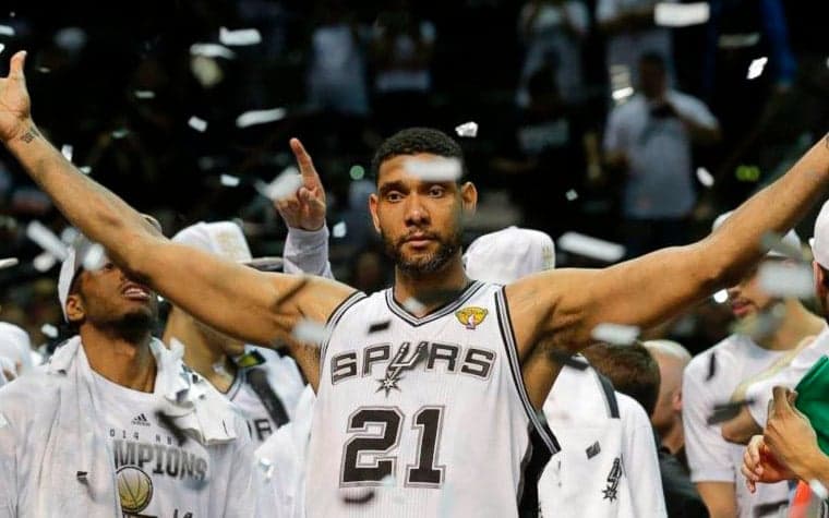 Tim Duncan fecha pódio do ranking da NBA (Foto: Reprodução / NBA)
