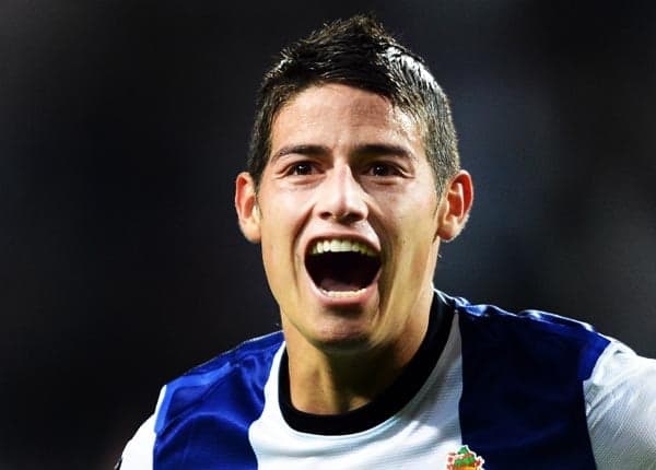 Porto x Paris Saint-Germain - Gol do James Rodriguez (Foto: Miguel Riopa/AFP)